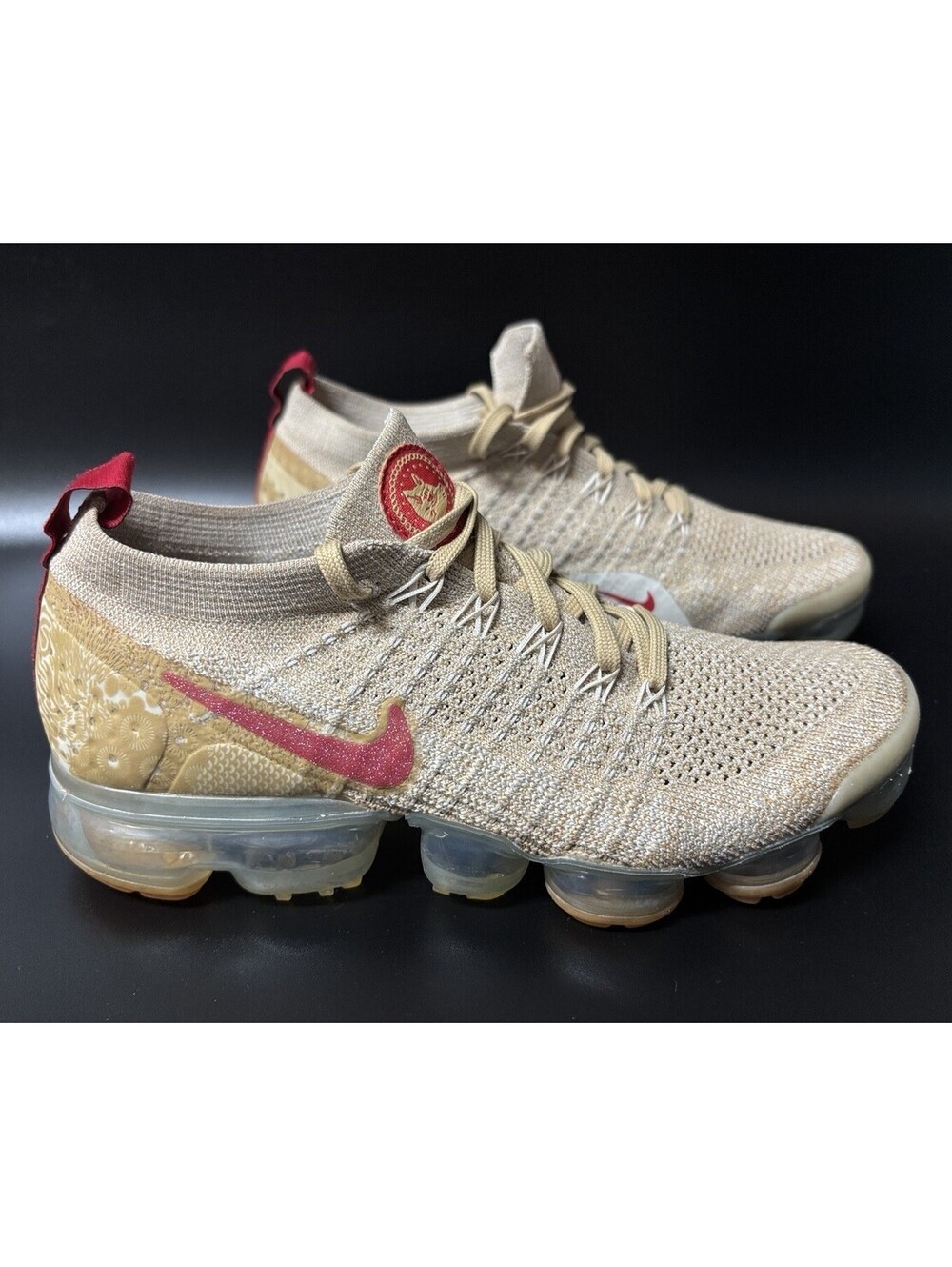 Nike Air Vapormax Fly2 BQ7037-001 Chinese New Year Sz 7.5